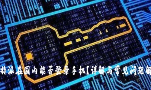 比特派在国内能否登录手机？详解与常见问题解答
