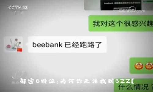 解密B特派：为何你无法找到BZZ？