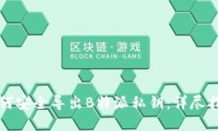 如何安全导出B特派私钥：