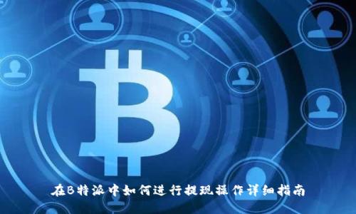 在B特派中如何进行提现操作详细指南