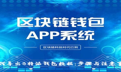 如何导出B特派钱包数据：步骤与注意事项