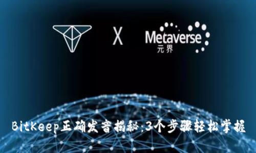 BitKeep正确发音揭秘：3个步骤轻松掌握