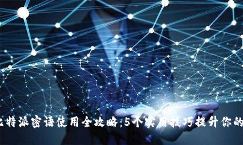 2023年比特派密语使用全攻略：5个实用技巧提升你的加密体验