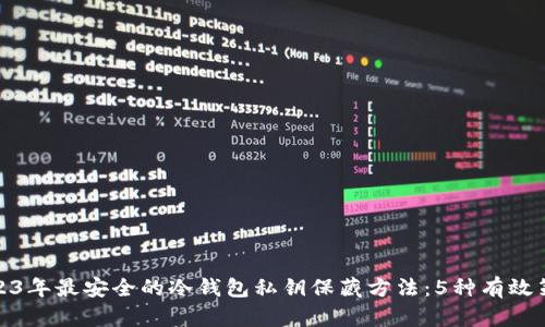 2023年最安全的冷钱包私钥保藏方法：5种有效策略