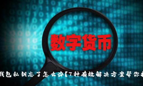 比特派钱包私钥忘了怎么办？7种有效解决方案帮你找回资产